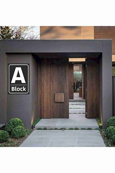 zafrakreklam لافتة بلوك الشقة مريحة وتدوم طويلاً 4 مم من البولي كربونات البلا...