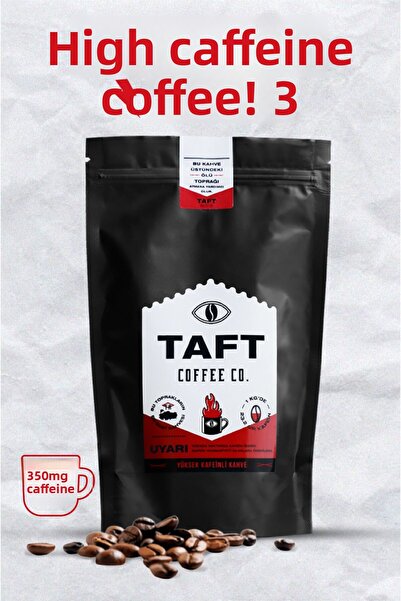 TAFT Coffee Co. تافت قهوة مفلترة عالية الكافيين 250 جرام. (مطحون بالضغط الفرنسي)