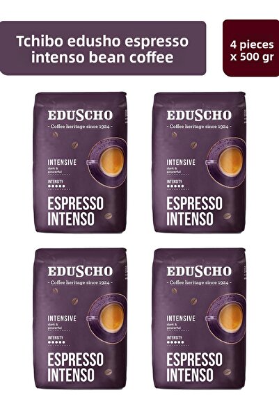 Tchibo إدوسكو كافيه اسبريسو انتينسو 500 جرام × 4 قطع