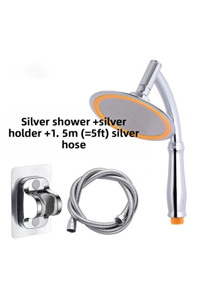 Choice خرطوم دش مقاس 6 بوصات، ضغط عالي، دوران 360 درجة، كبير، دائري، رشاش كبير لرش الأمطار