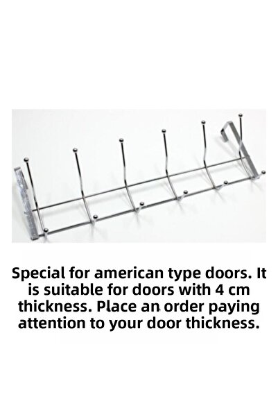 Valyum Home 2 bucăți uși din spate 12 bucăți umeraș metalic