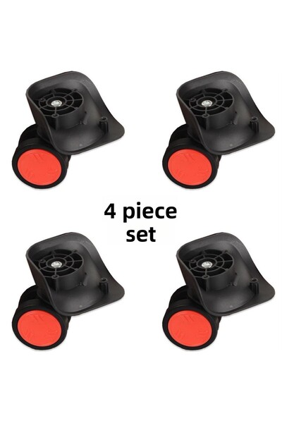 My Valice عجلة سفر عجلة مزدوجة 01 4 قطع أحمر