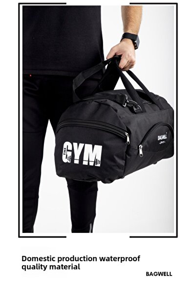 BAGWELL BY ALİ ERCİVAN Geantă de gimnastică de fitness cu 4 compartimente cu ...