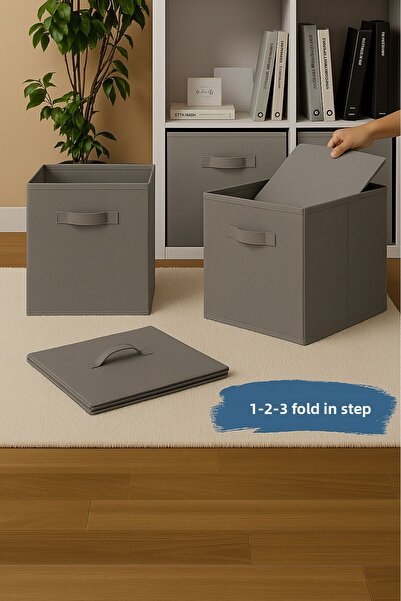 limocca home textile منظم ألعاب غرفة الأطفال داخل الخزانة، صندوق تخزين قابل للطي