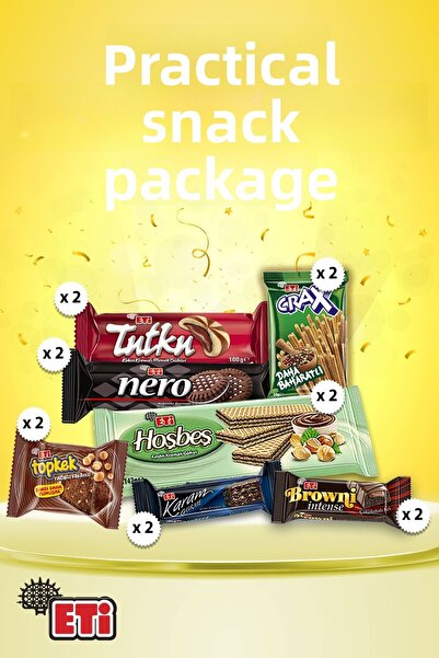 Eti حزمة الوجبات الخفيفة العملية - أنيقة ومريحة