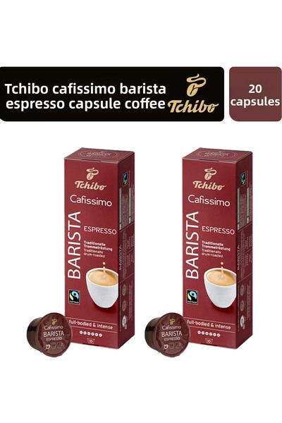 Tchibo قهوة اسبريسو باريستا من كافيسيمو - 2 كبسولة