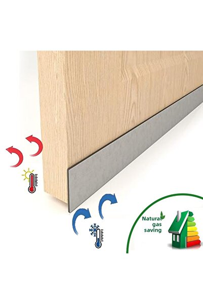 UYDEE 6 bucăți gri sub ușă, anti-vânt rece, suport pentru praf Eva, anti-miros