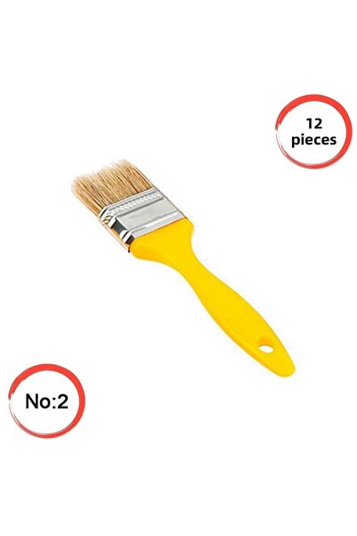 Master Plastic Handle Cutting Brush No:2(1Pcs)