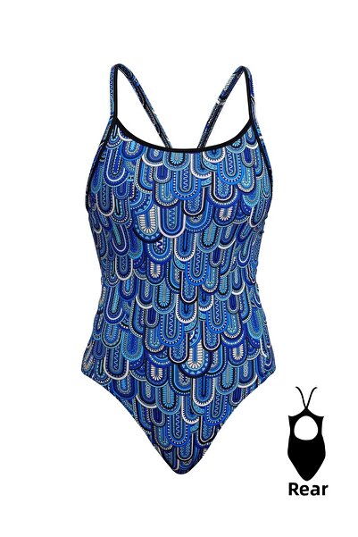 FUNKİTA Γυναικείο μαγιό προπόνησης Funkita DB Flight School, Diamond Back