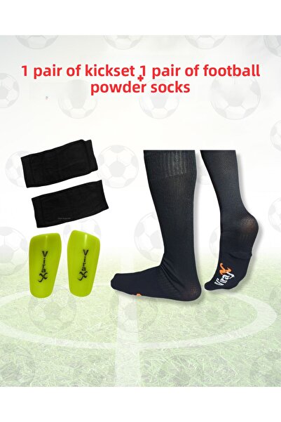 virajx Σετ προπόνησης ποδοσφαίρου με μακριά κάλτσες (σορτς) και προστατευτικά...