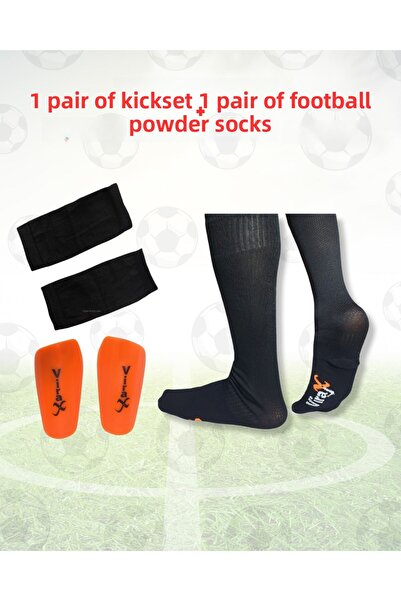 virajx Σετ προπόνησης ποδοσφαίρου με μακριά κάλτσες (σορτς) και προστατευτικά...