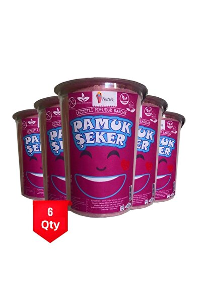 Festiva Cotton Candy in Pink Cup - 20Gr, 6 Pieces