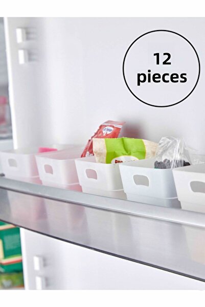 ARVALE 12 قطعة منظم باب الثلاجة ومنظم الثلاجة ومنظم الحمام