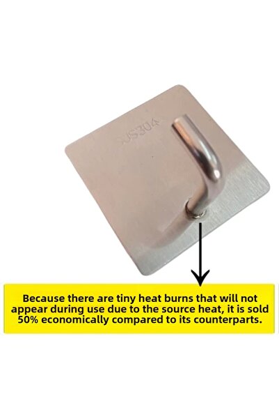 ardini Κρεμάστρα Chrome Self Adhesive - Πακέτο 5 τεμαχίων