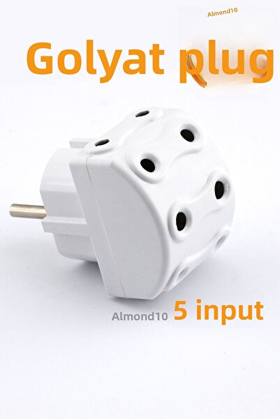 Badem10 5-Piece Five Golyat - مقبس كهربائي، مقرنة مقبس متعددة المجموعات