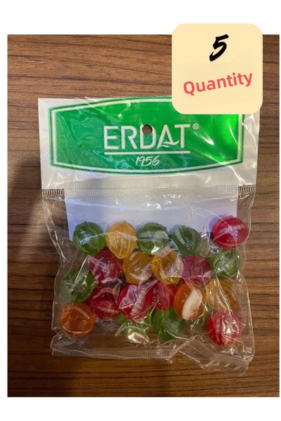Erdat 90Grx5 Pieces Bonbon Akide Sugar