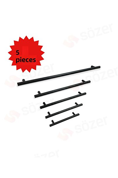 SÖZER ORMAN ÜRÜNLERİ 5 Pcs Furniture Cabinet Cover Drawer Handle 160mm Matte ...