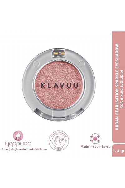 Klavuu ظل عيون مكثف مع مستخلص اللؤلؤ الكوري واللمعان 05 Midnight Pink Urban P...