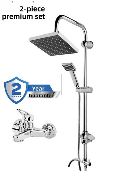 JustBS Local Robot Square Head Shower System Multifunctional Shower Set On/Of...