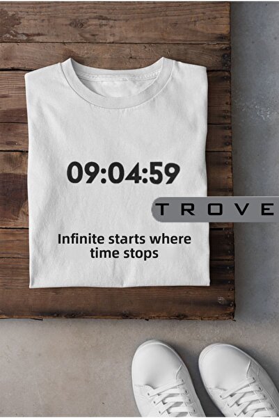 TROVE Unisex Femei Bărbați Mustafa Kemal Atatürk Time Infinity 09.04.59 Trico...