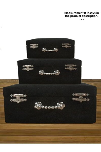Sonem Çeyiz 3-Piece Bride and Groom Suitcase Chest Bag - 0128