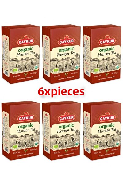 Çaykur شاي تشايكور العضوي للممرضات 400 جرام(صندوق كرتوني) 6x قطع