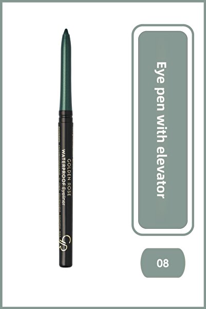 Golden Rose Waterproof Automatic Eyeliner 08 Elevator Eye Pencil 0.02 g