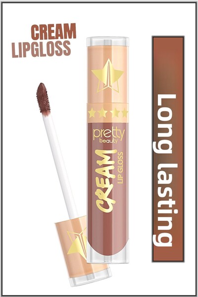 Pretty Beauty ملمع الشفاه الكريمي وأحمر الشفاه السائل طويل الأمد