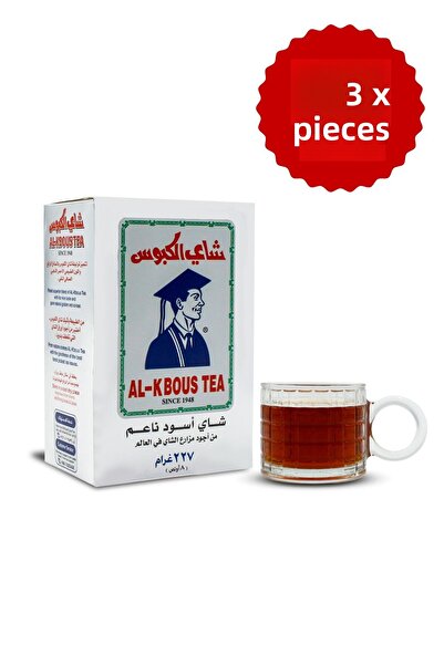payitaht hurma Al-Kbous Black Tea - Black Tea - Arab Tea 200 Gr X3 Pack