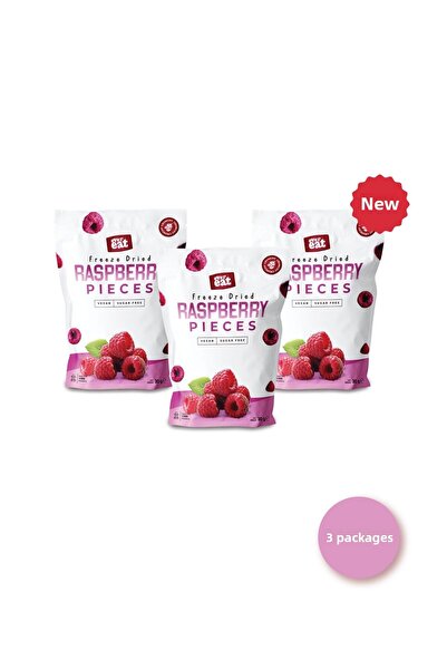 EverEat رقائق الفراولة المجففة 20 جرام × 3 قطع فواكه مجففة بالتجميد