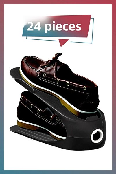 Funny Life 24 Μαύρες γκόνδολες παπούτσια ράμπας - Organizer G-630