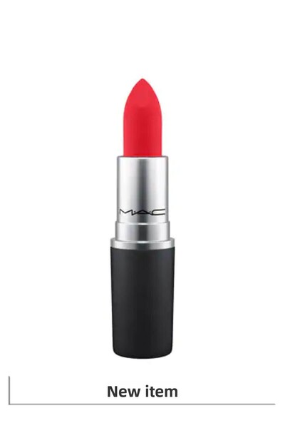 M.A.C Powder Kiss - أحمر شفاه غير لامع بطول 3 جرام، أحمر شفاه مرطب يدوم طويلاً