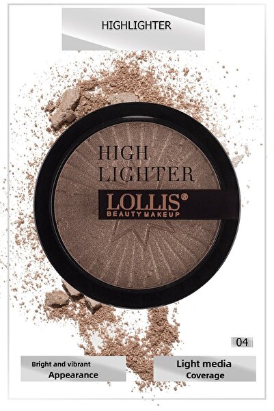 Lollis هايلايتر لتفتيح البشرة وإضفاء مظهر لامع - 04