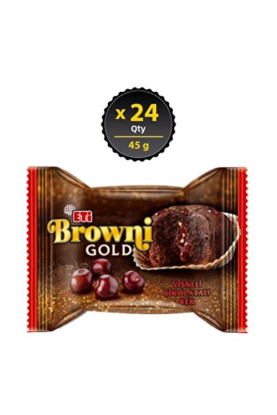 Eti Browni Gold Cherry Cake 45 g X 24 Pieces