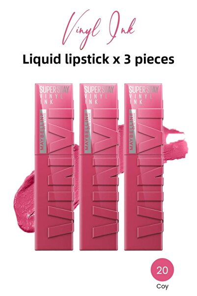 Maybelline New York Ruj lichid Super Stay Vinyl Ink, 20 buc.