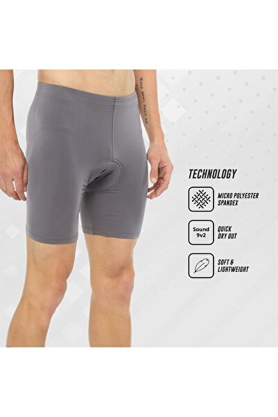 Nivia Cycling Shorts for Men | Black | M | For Gym,Running | Lightweight | Comfortable Fit| Stylish