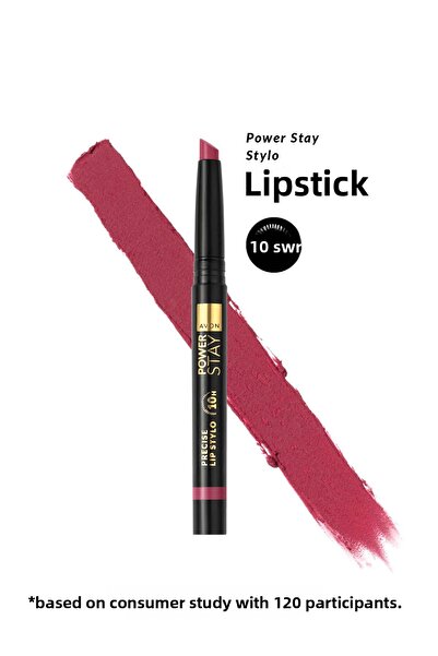 AVON أحمر شفاه باور ستاي ستيلو - بريم بينك