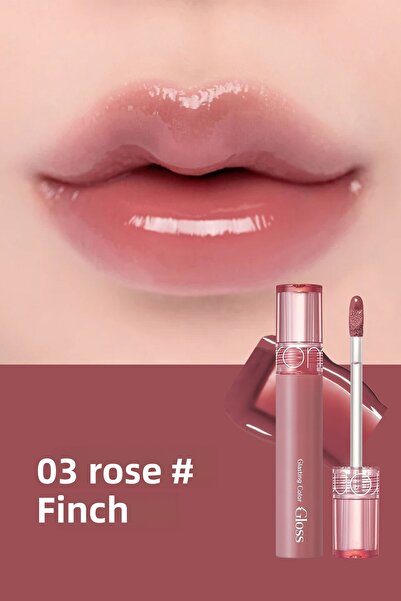 Romand Vegan Dolgun Görünüm Sağlayan Glasting Color Dudak Parlatıcısı-rose Finch