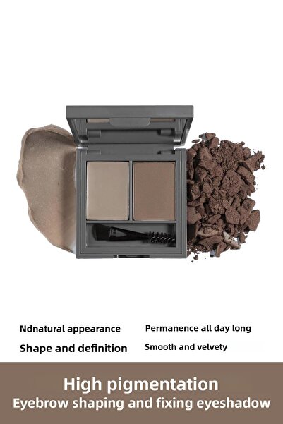 Alix Avien باليت تثبيت الحواجب بني داكن للتشكيل والتثبيت - باليت تثبيت الحواج...