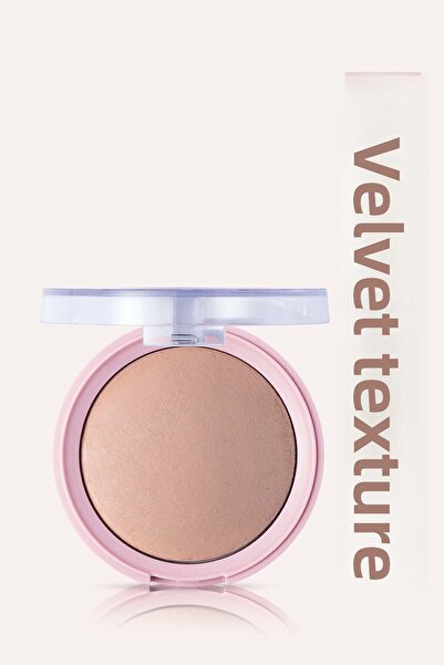 Flormar Velvety Face Powder Pretty By Baked Powder 009 Medium Honey-869060446...