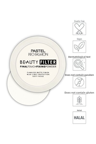 Pastel بودرة فلتر احترافية 00