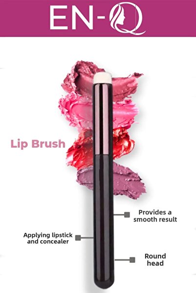 ENQ موزع أحمر الشفاه ذو طرف دائري وفرشاة خافي عيوب البشرة