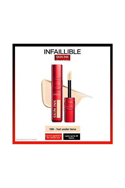 L'Oreal Paris L'Or Al Paris Skin Ink All Day Coverage Concealer Foundation - ...