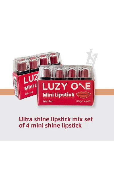 Luzy One Lipstick Set – Shine All Day Long with Compact and Long-Lasting Lipsticks