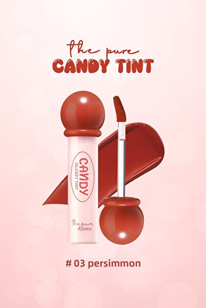 Missha لون مائي ذو أطراف لامعة يدوم طويلاً، لون الحلوى النقي (NO.03 PERSIMMON)