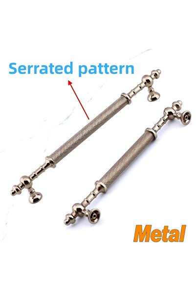 Badem10 Spruce Metal 192 mm - 19.2 cm Furniture Kitchen Drawer Cabinet Cabinet Handle Handle Handles