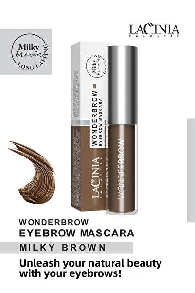Lacinia Wonderbrow Milky Brown Mascara 5 ml