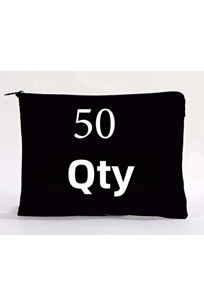 Boom town Μαύρη θήκη για στυλό τσάντα μακιγιάζ 50 τμχ punch fit