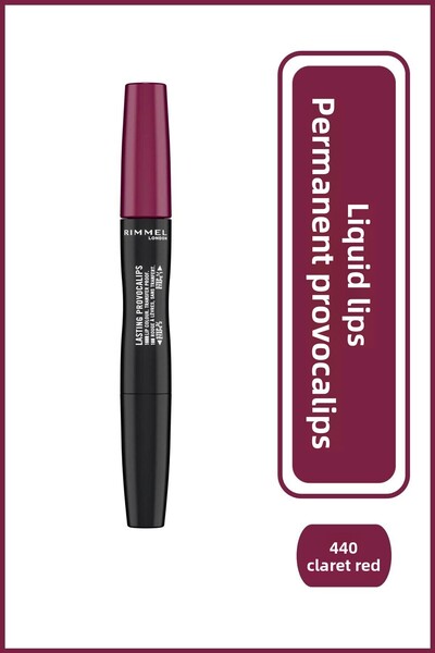 Rimmel Lasting Provocalips Liquid Lipstick - 440 - Maroon Swoon, 7.5ml