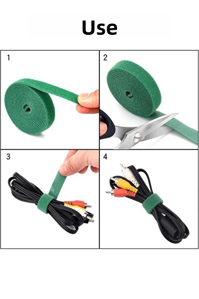 jetfast 5Meter 1cm Fixer Cable Organizer